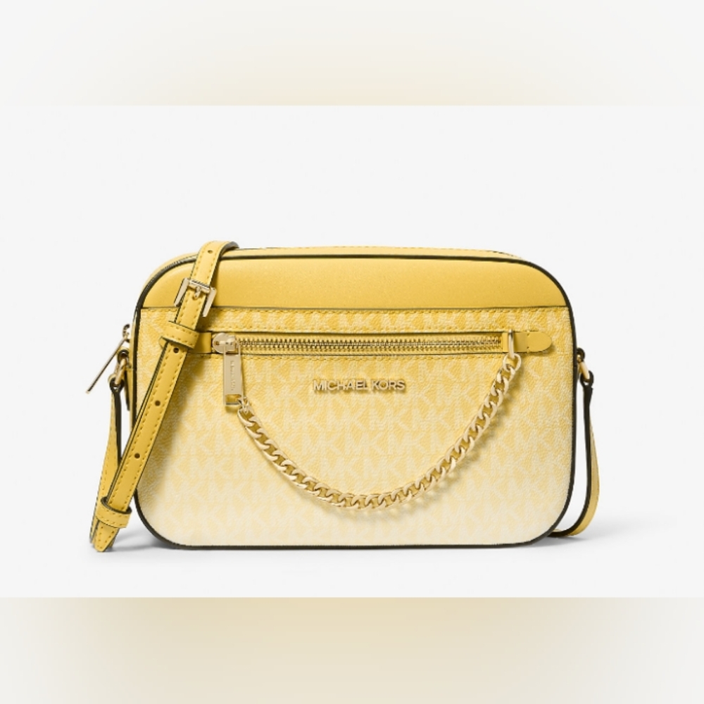 Michael Kors Yellow Crossbody Bag